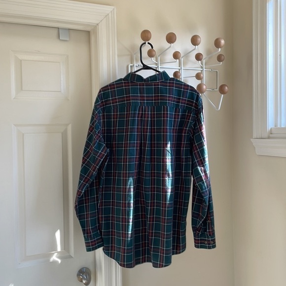 L.l Bean - Casual Button Down - Wrinkle Free - M - Picture 8 of 9